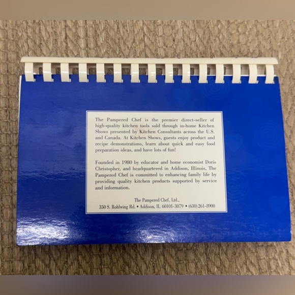 The Pampered Chef Recipes From The Heart Cookbook - Picture 2 of 5